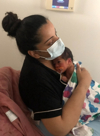 Joy's 2022 becoming a mom story